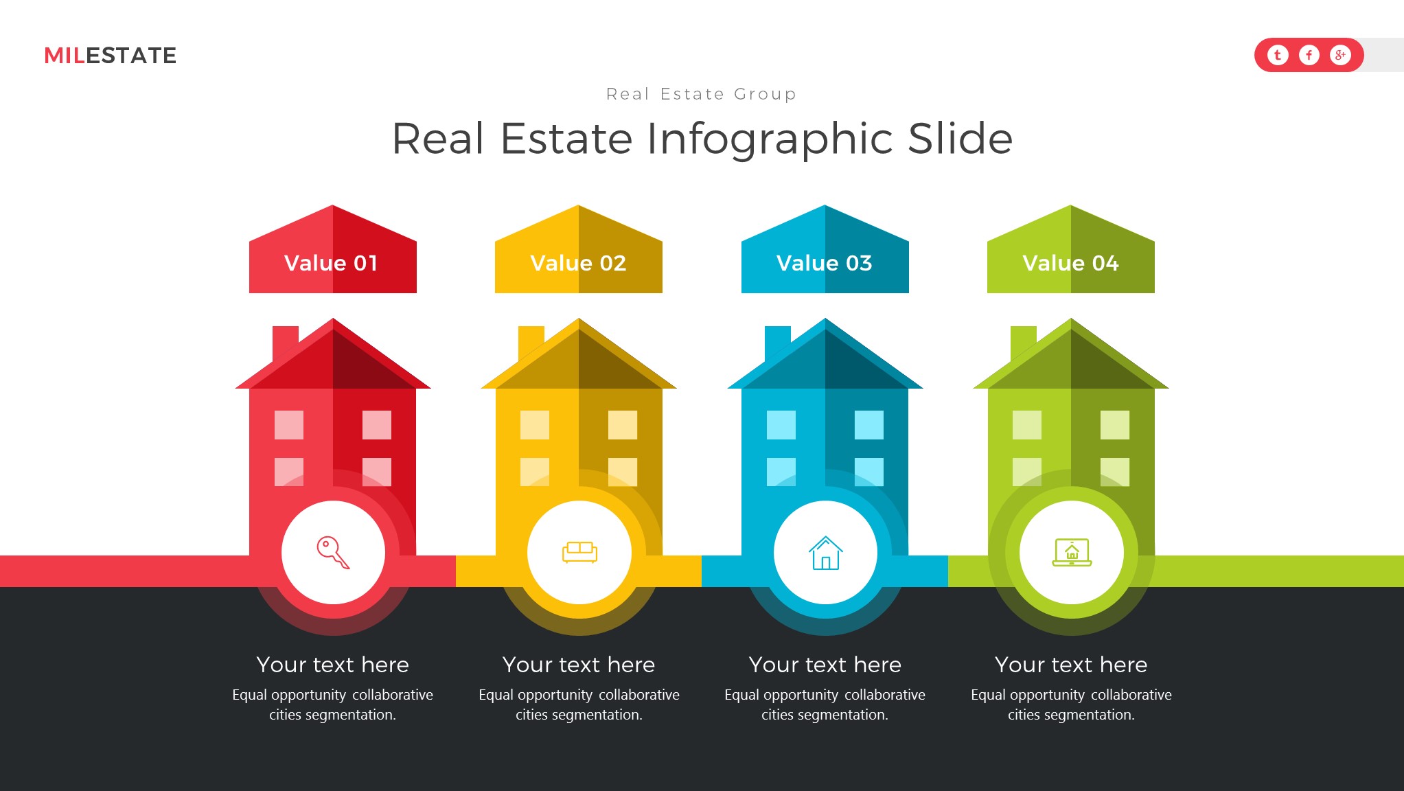 Milestate Real Estate PowerPoint Presentation Template By BrandEarth